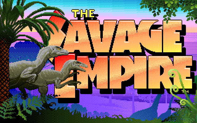 Worlds of Ultima: Savage Empire title screen